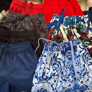 ETHIKA Kids Multi-Color Basketball Shorts - 8 Pairs